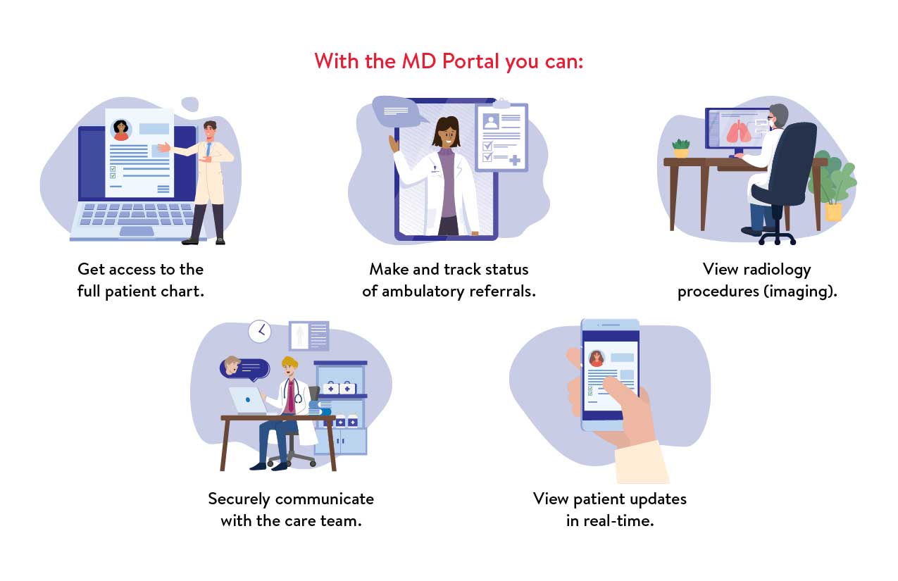 MD Portal graphic